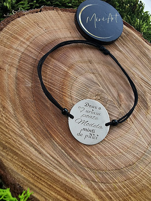 Brățara Iubire și Inspirație - Bănuț de 22mm [1]