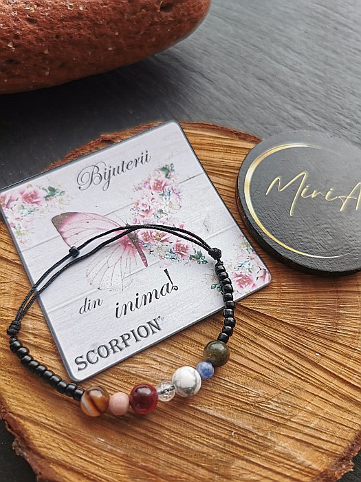 Brățara Zodia Scorpion - Forță și Intuiție [4]