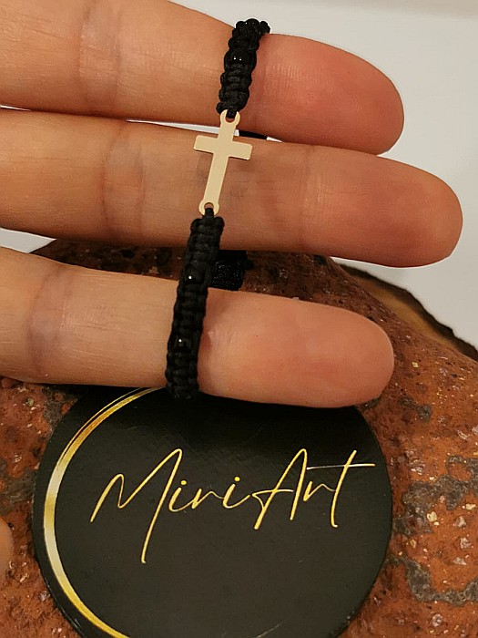 Brățara împletită - Semn Divin - Cruce [3]