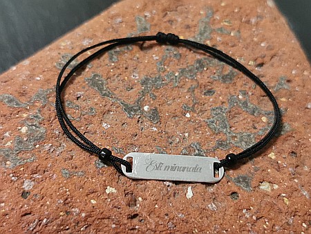 Brățara Ești Minunată - Plăcuță 23mm [2]