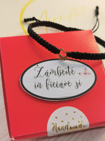Aur 14k - Brățara Aripi de Dor - Inimă cu Fluture