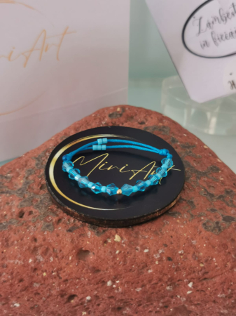 Aur 14k - Brățară Gingășie Bleu