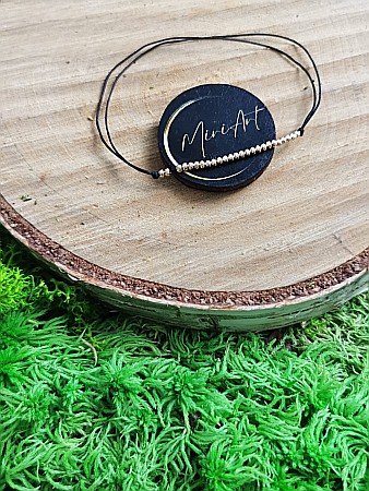 Brățara 25 Sfere Aur 1,8mm [0]