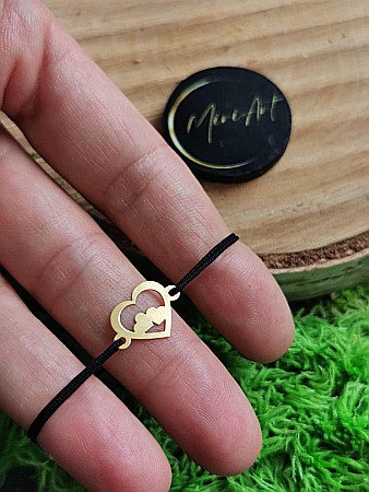 Bratara Inima cu 2 inimi [1]