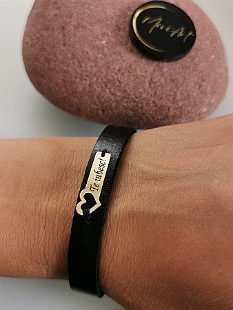 Brățara Te iubesc! - Plăcuță Inimă [0]