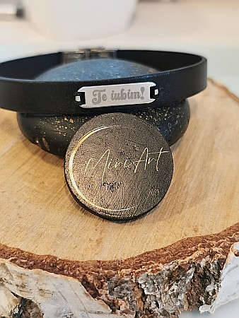 Brățara Te iubim! - Plăcuță 23mm [0]