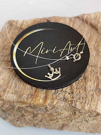 Aur 14k - Colier Coroniță