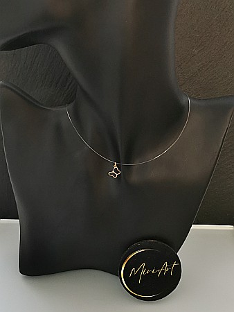 Colier Fluturaș contur [0]