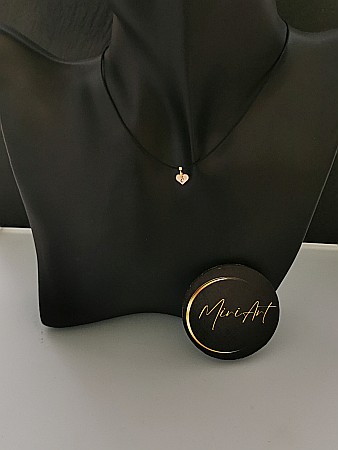 Colier Inimă cu inițiala C [0]