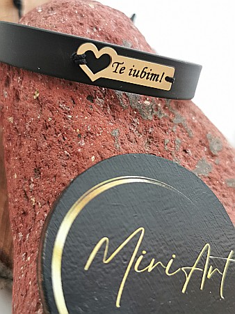 Brățara Te iubim! - Plăcuță Inimă [6]