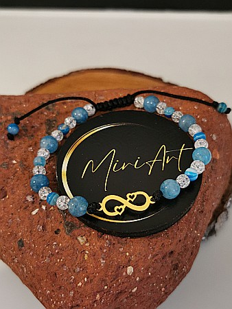 Brățara Ocean de Iubire - Infinit cu 2 inimi [2]