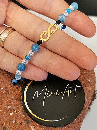 Brățara Ocean de Iubire - Infinit cu 2 inimi [1]