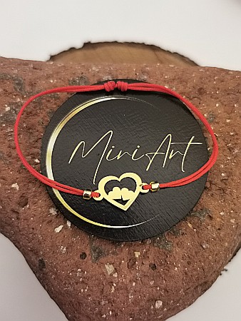 Bratara Inima cu 2 inimi [2]