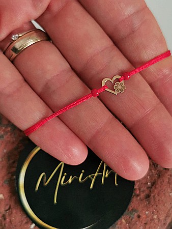 Bratara Inima cu Floare [3]