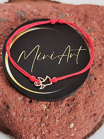 Bratari Aur 14k - Brățara Îngeraș Contur