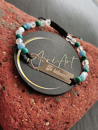 Brățara Ecou de Iubire - Plăcuță Inimă [0]