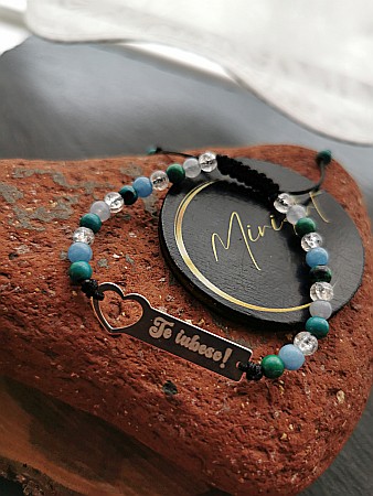 Brățara Ecou de Iubire - Plăcuță Inimă [2]