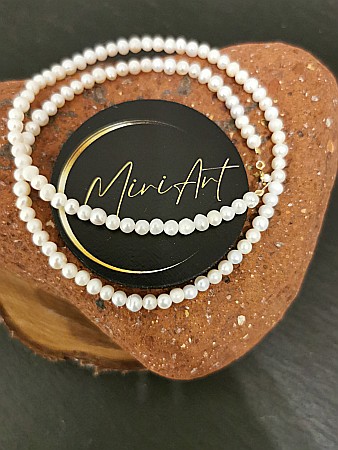Colier Strălucire Naturală – Perlă de Cultură [6]
