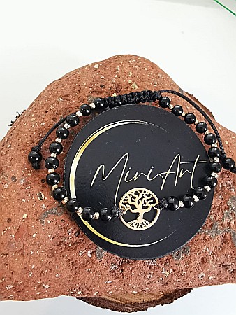 Brățara Ocrotitorul Vieții - Copacul Vieții 20 Sfere Aur 2mm [2]