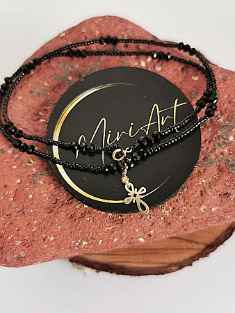 Aur 14k - Colier Strălucire Tăcută - Cruce Exclusiv