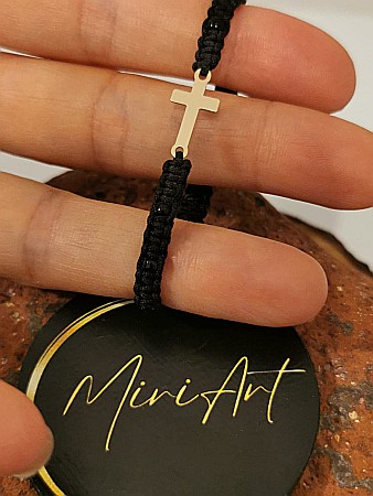 Brățara împletită - Semn Divin - Cruce [0]