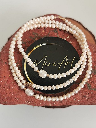 Set Bijuterii Val de Perlă – Perle de Cultură [1]
