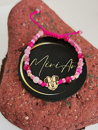 Aur 14k - Brățara Disney Minnie - Minnie