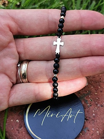 Brățara Legământ - Cruce 15mm [1]