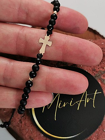 Brățara Legământ - Cruce 15mm [2]