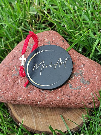 Brățara împletită Culoare de Har - Cruce 12mm [1]