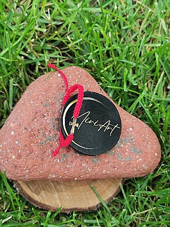 Brățara împletită Culoare de Har - Cruce 12mm [2]