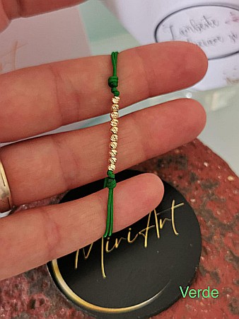 Brățara 10 Sfere Aur 2,5mm [2]