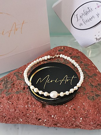 Aur 14k - Brățara Perla Mării – Perle de Cultură