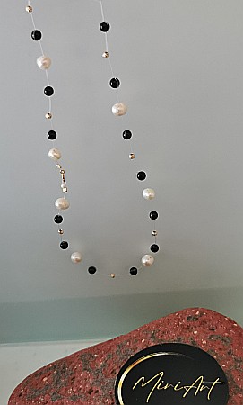 Colier Iluzie – 8 sfere 2,5mm [2]
