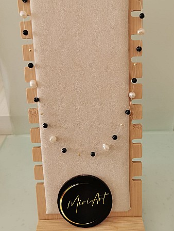 Colier Iluzie - 7 sfere 2,5mm [3]