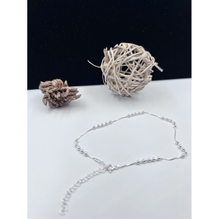 Talismane - Bratara argint de picior Miri