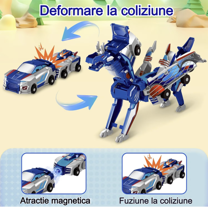 Jucarie masina dragon transformabila 2 in 1 MisterMark [4]