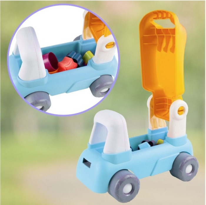 Antemergator 5 in 1 pentru copii, centru activitati educativ, lumini si sunete, trenulet interactiv, 12-36 luni [4]