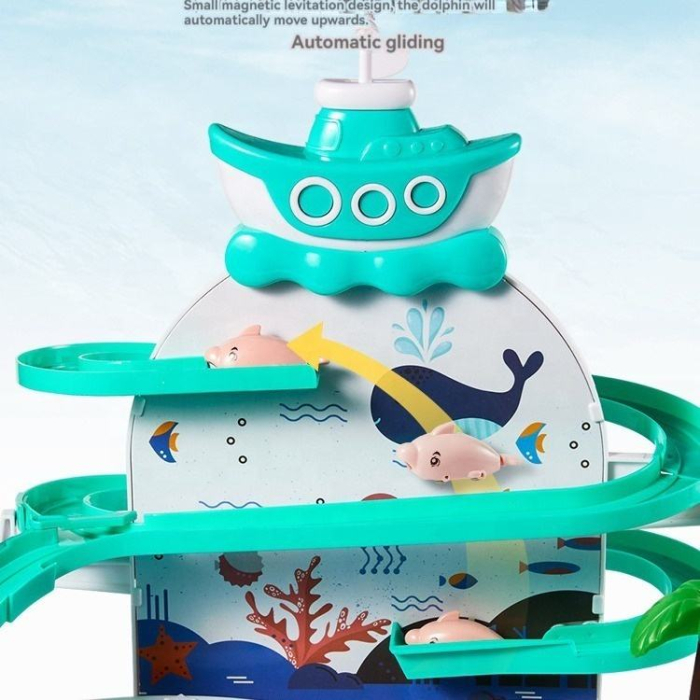 Joc de Pescuit pentru Copii – Set Multifuncțional cu Peștișori Rotitori [5]