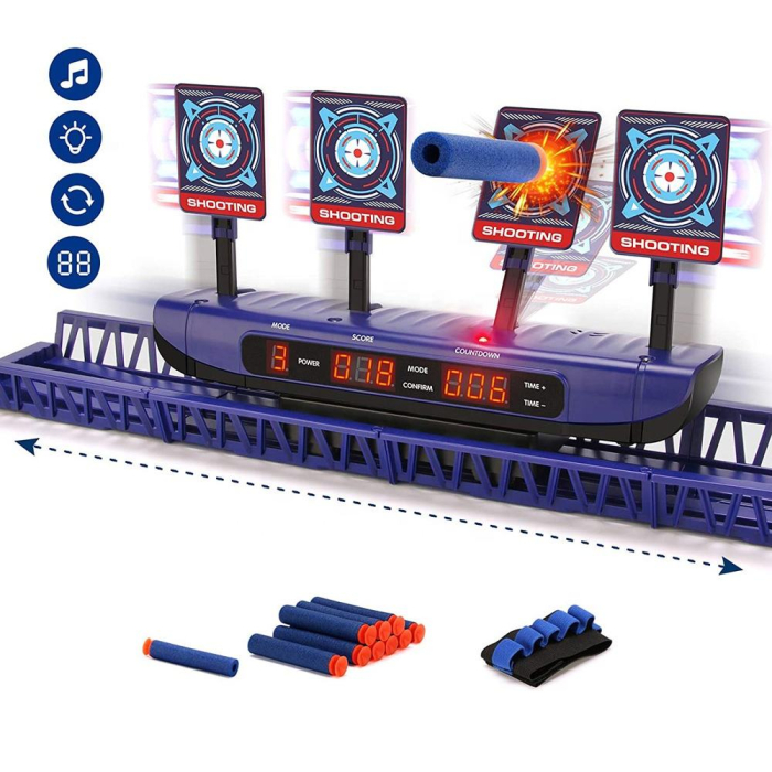 Joc de Tir Electronic cu Ținte Mobile – Resetare Automată și Numărător Digital de Scor [2]