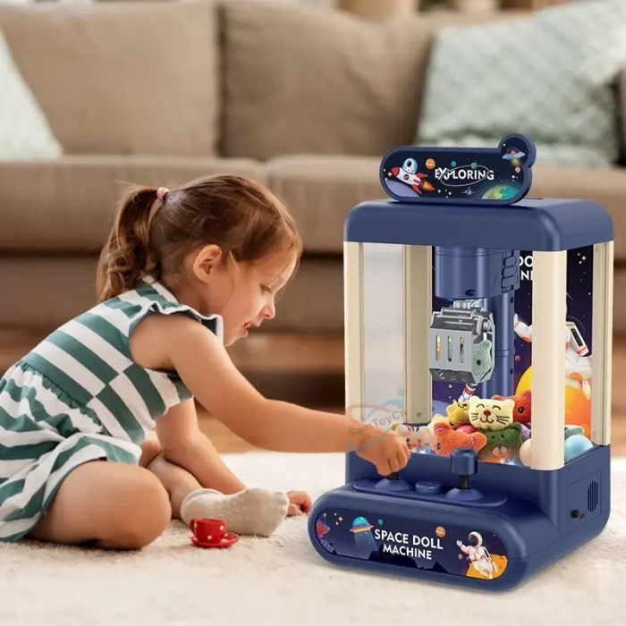 Aparat de prins jucării interactiv "Space Doll Machine" pentru copii [5]