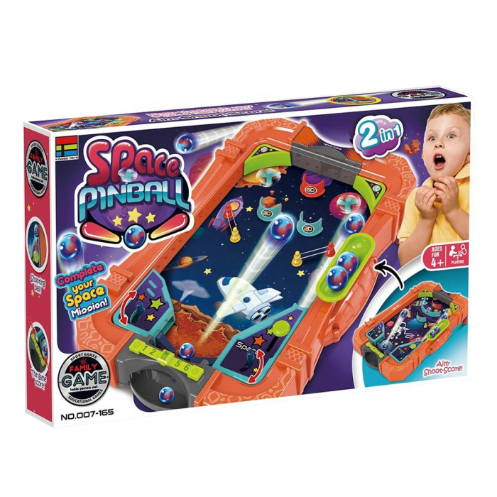 Joc Pinball de Masă pentru Copii – Mini Joc Mecanic cu Bile [2]