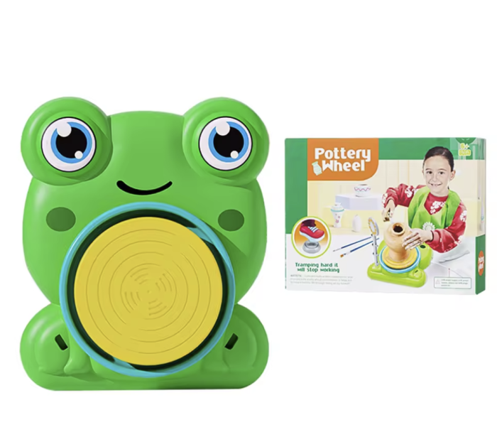 Kit Olărit pentru Copii – Roată de Olar Electrică Miniaturală cu Accesorii [2]