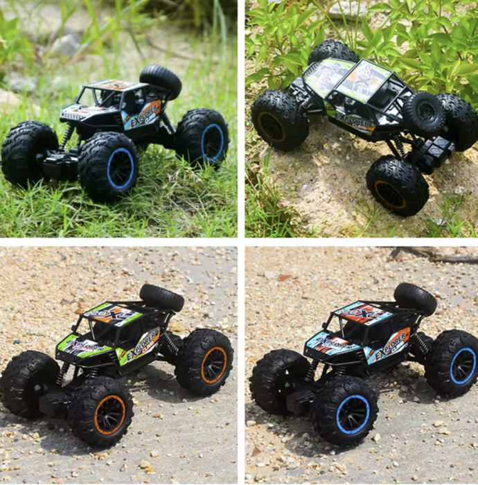Mașină RC de Teren 4x4 – Scară 1:16, Tracțiune Integrală, Anvelope TPR Anti-Alunecare [4]