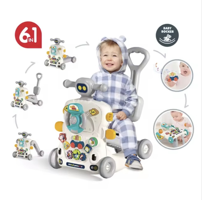 Premergător Multifuncțional 5 in 1 pentru Bebeluși – Cu Muzică și Jucării Interactive [2]