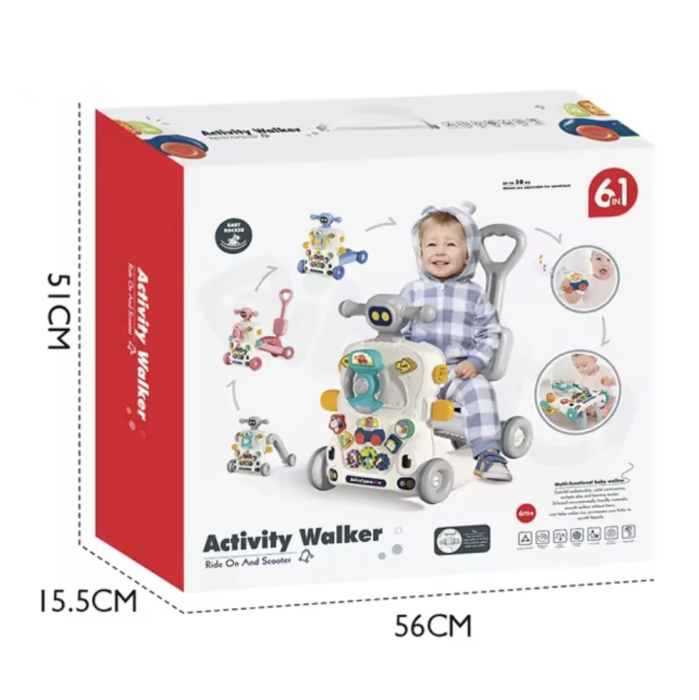 Premergător Multifuncțional 5 in 1 pentru Bebeluși – Cu Muzică și Jucării Interactive [6]