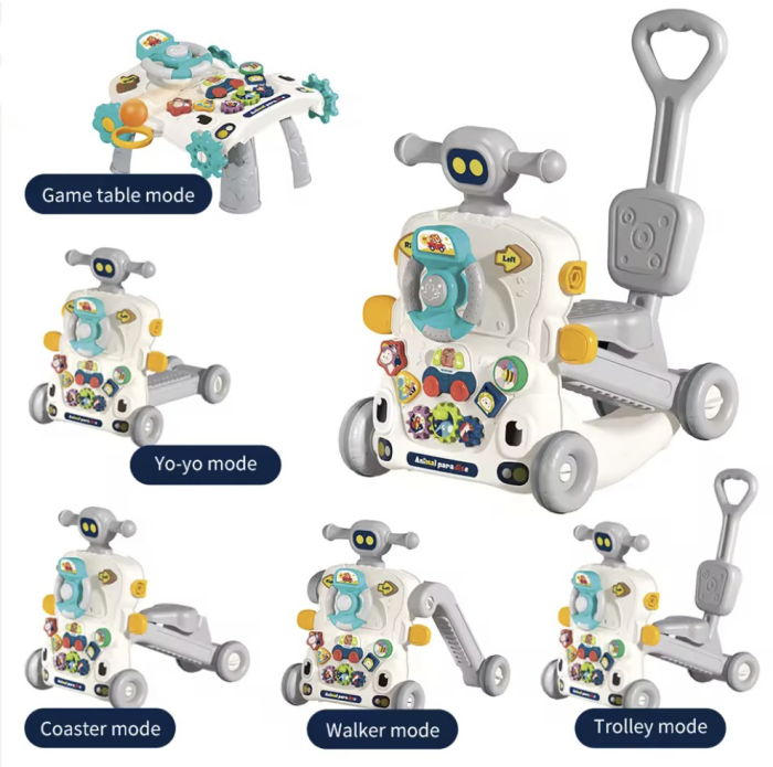 Premergător Multifuncțional 5 in 1 pentru Bebeluși – Cu Muzică și Jucării Interactive [3]