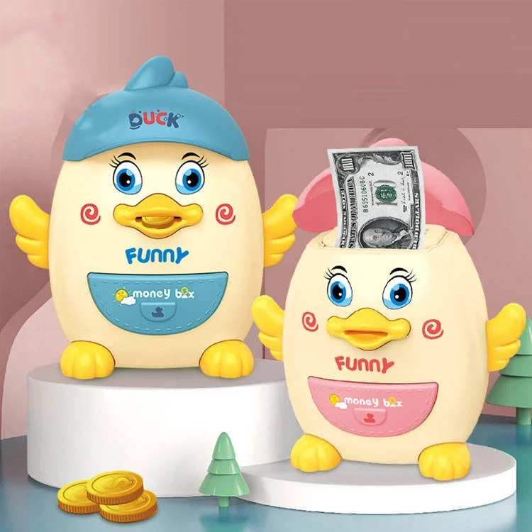 Pușculiță Electronică Inteligentă "Rățușca" – Cu Deblocare prin Amprentă [4]