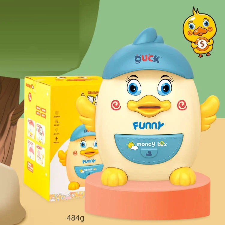 Pușculiță Electronică Inteligentă "Rățușca" – Cu Deblocare prin Amprentă [3]