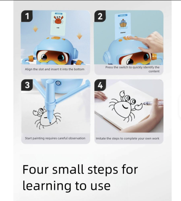 Robot Educațional de Desenat pentru Copii [2]